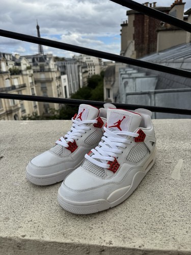 Air jordan red metallic - 4,