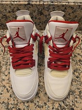 Jordan 4 rosso metallizzato